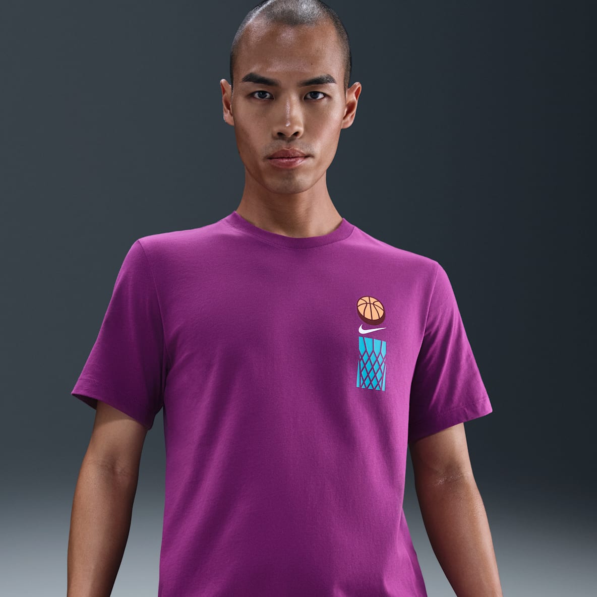Mens Purple Tops and T-Shirts. Nike JP